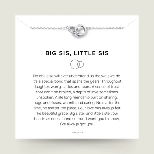 Big Sis, Little Sis - Interlocking Necklace