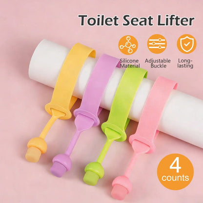 Hygienic Silicone Toilet Seat Lifter