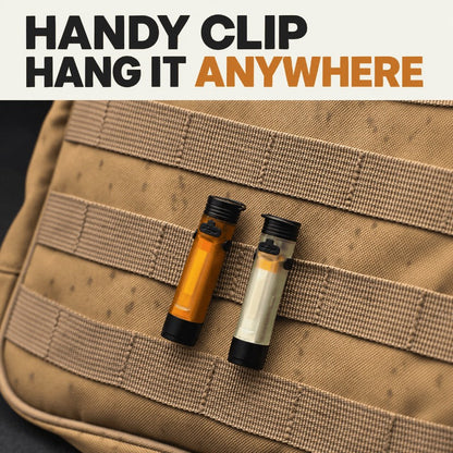 Magnetic Clip Camping Flashlight