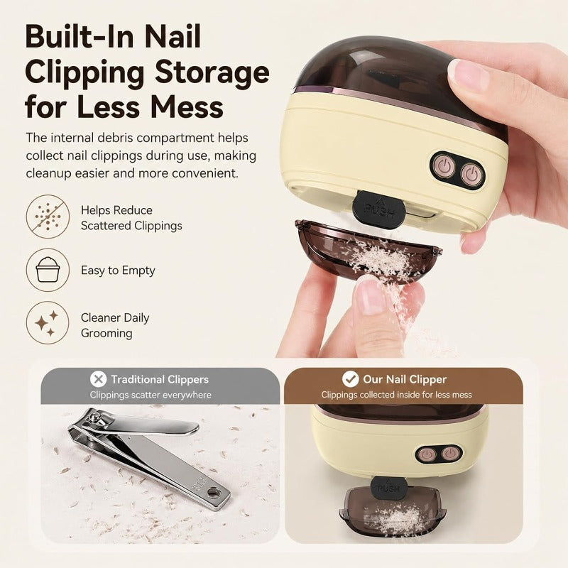 2-in-1 Electric Nail Trimmer