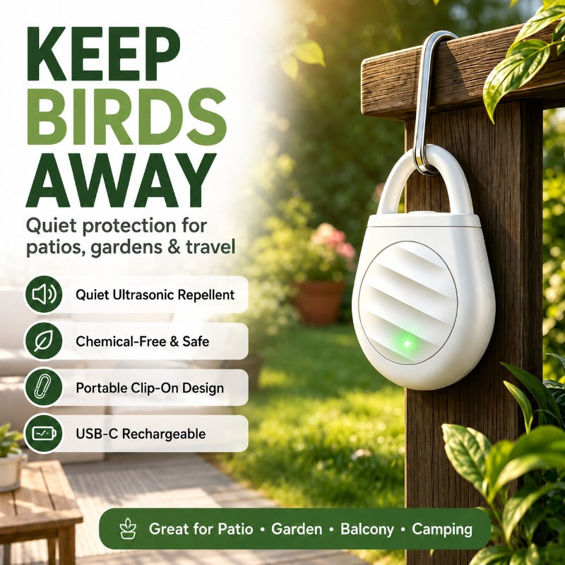 Portable Ultrasonic Bird Repeller