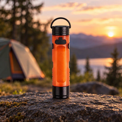 Magnetic Clip Camping Flashlight