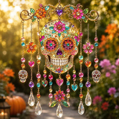 🔥Last Day 49% OFF - 👻✨Halloween-Themed Crystal Wind Chime(📦Buy 2 Free Shipping)