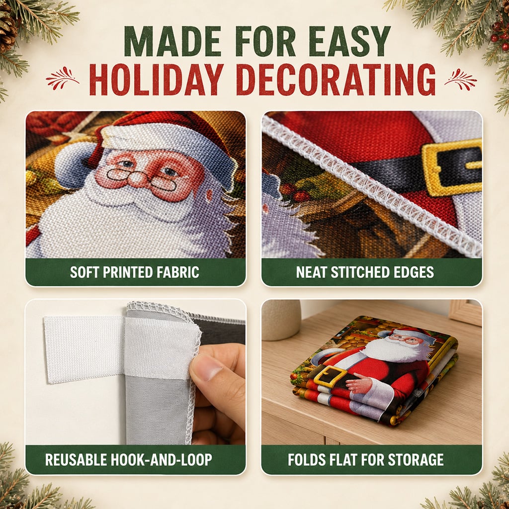 🎄Last Day 50% OFF🌟2026 Christmas Front Door Decoration