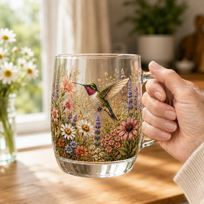 🌸 Limited Edition 2026 Garden Morning Bliss Glass Cup Collection ☕🐦