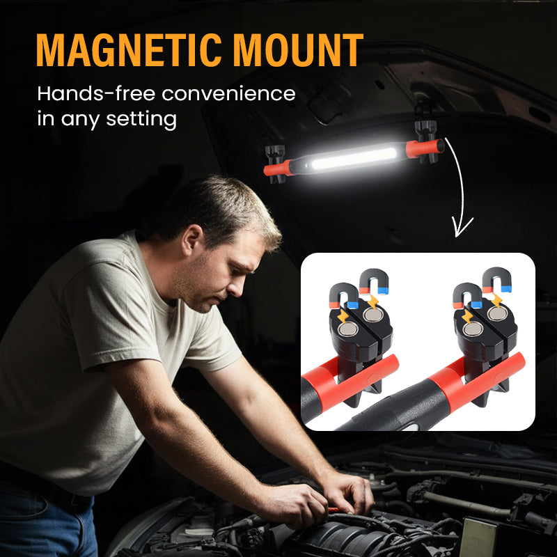 🔥🎁Father's Day Special | 💡Magnetic & Rechargeable LED Work Light