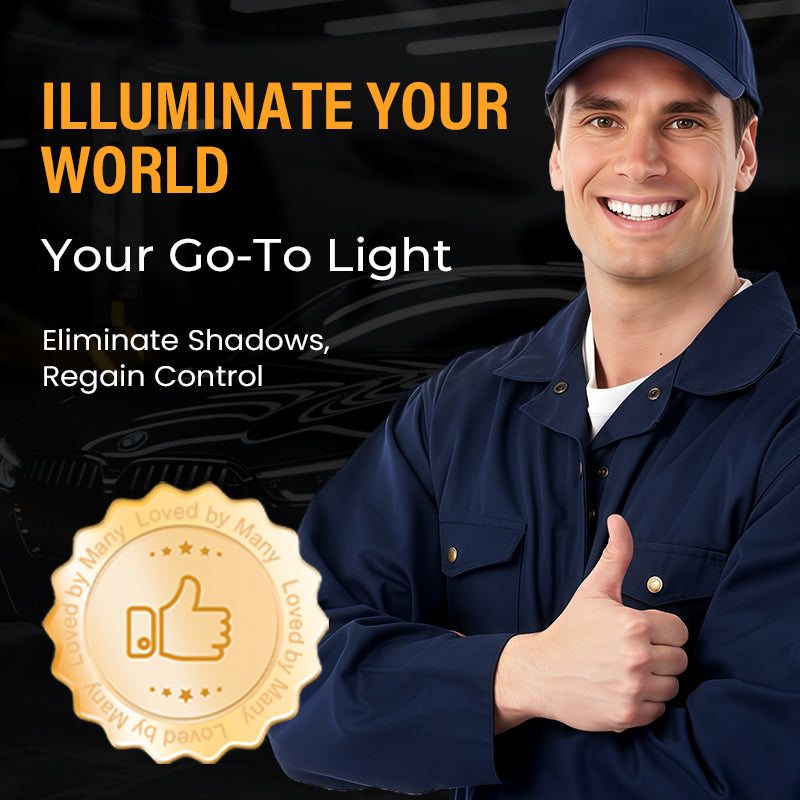 🔥🎁Father's Day Special | 💡Magnetic & Rechargeable LED Work Light