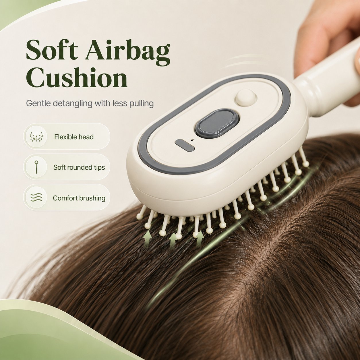 💨5-in-1 Electric Spray Retractable Airbag Comb