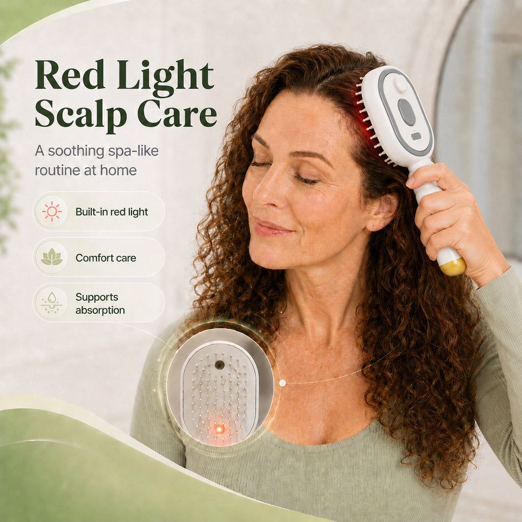 💨5-in-1 Electric Spray Retractable Airbag Comb