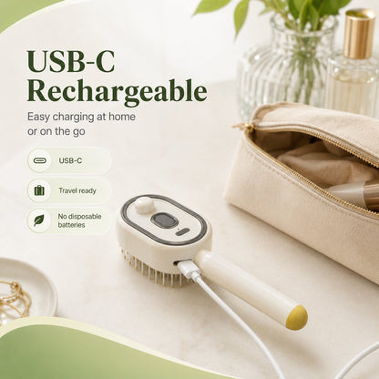 💨5-in-1 Electric Spray Retractable Airbag Comb