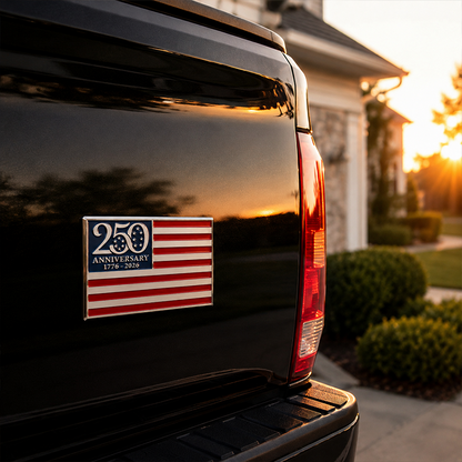 ✨🦅250th Anniversary Metal Flag Emblem