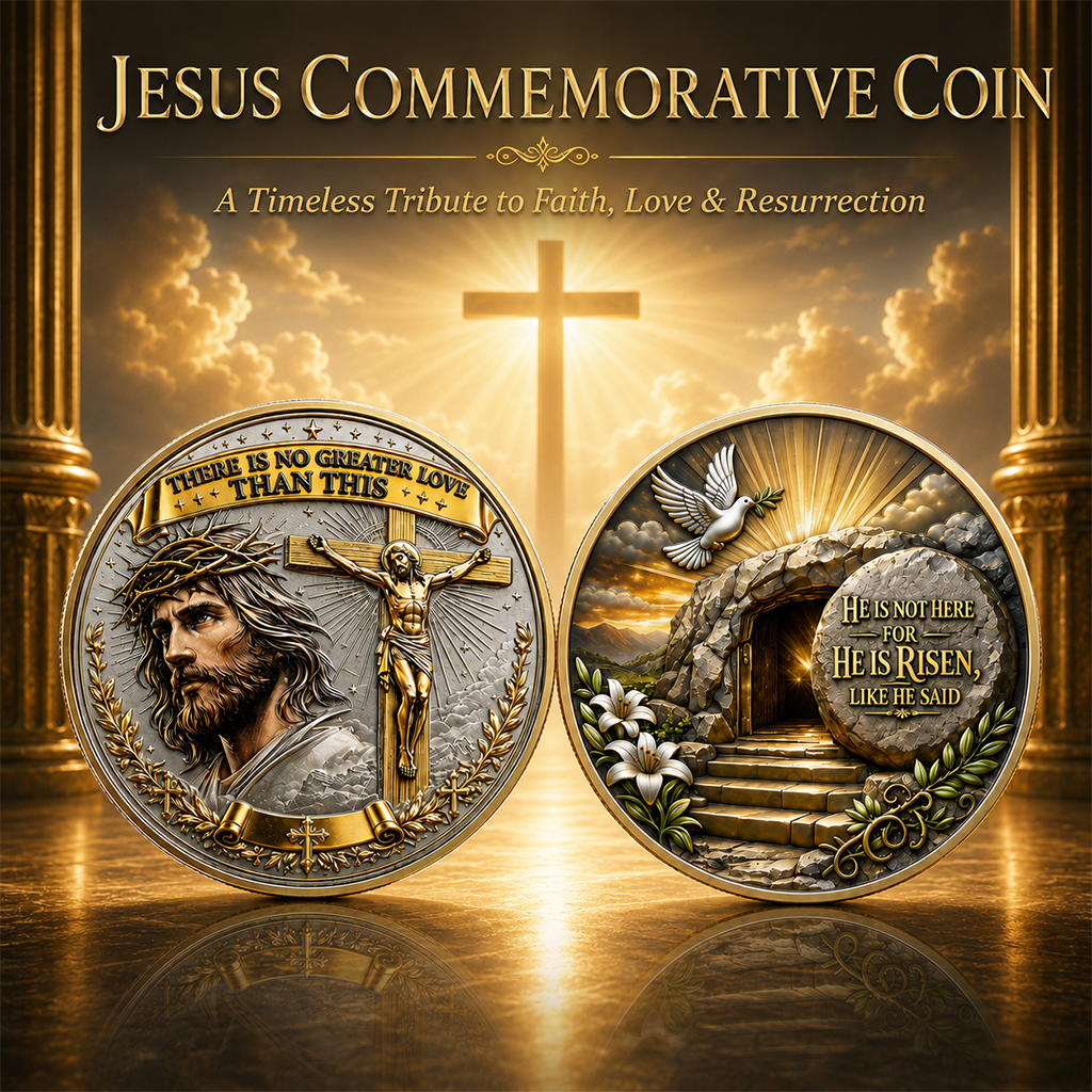 ✝🙏Resurrection Commemorative Coin
