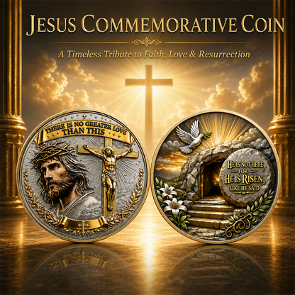 ✝🙏Resurrection Commemorative Coin