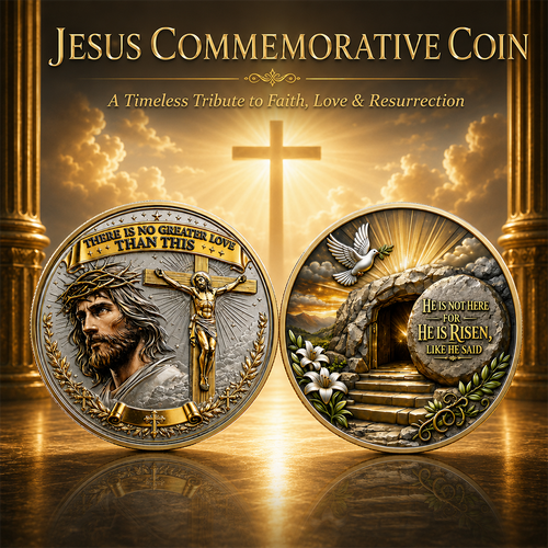 ✝🙏Resurrection Commemorative Coin