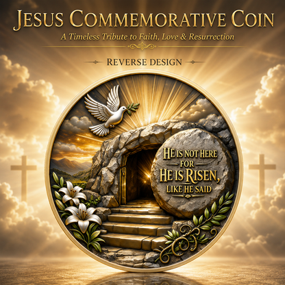 ✝🙏Resurrection Commemorative Coin