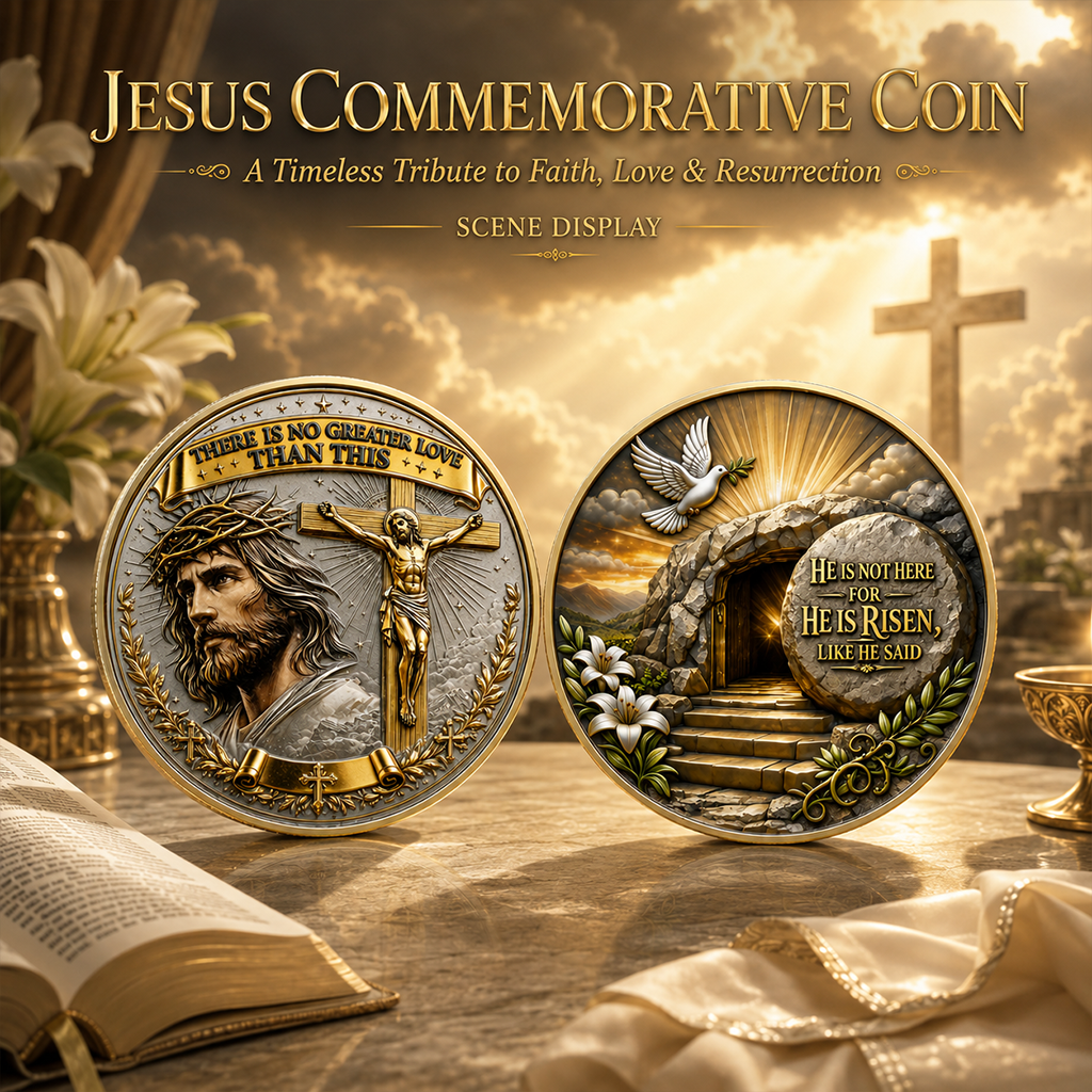 ✝🙏Resurrection Commemorative Coin