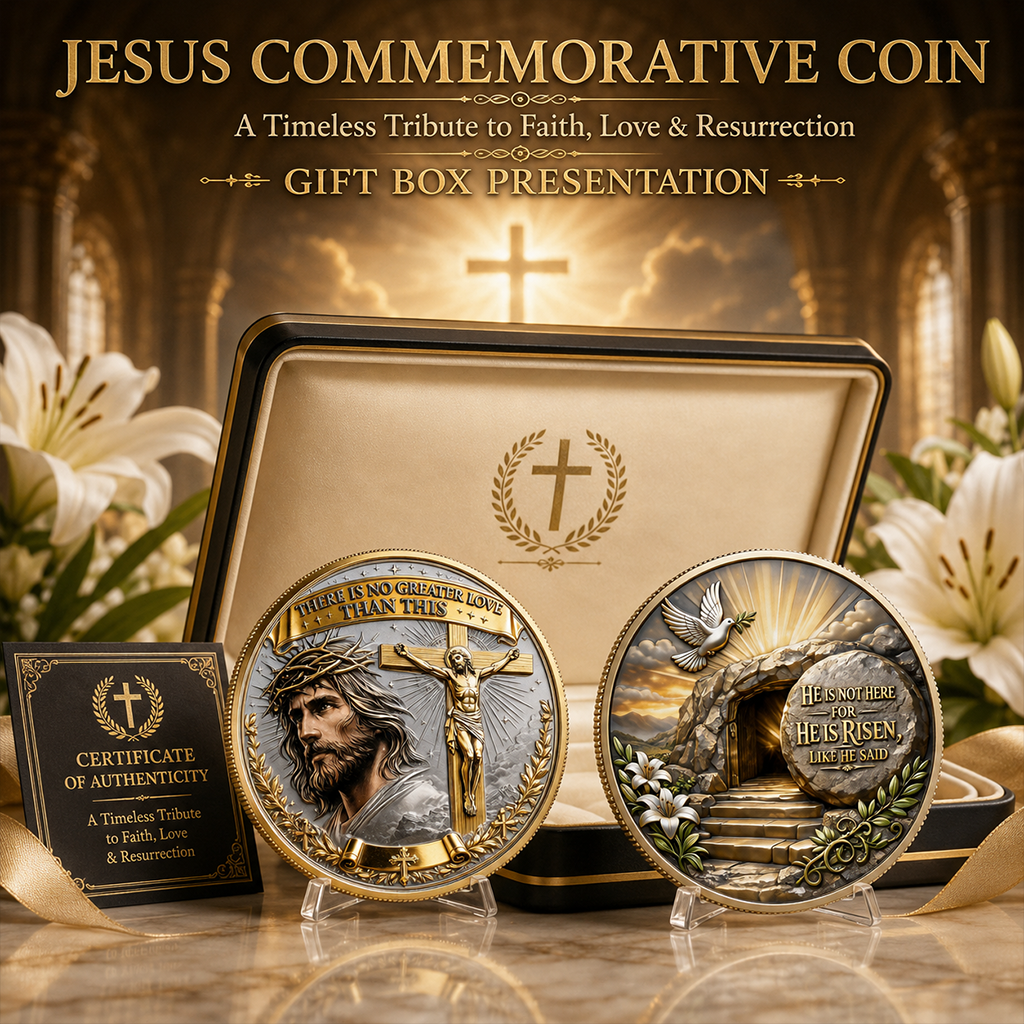✝🙏Resurrection Commemorative Coin