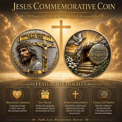✝🙏Resurrection Commemorative Coin