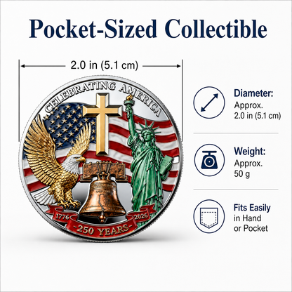 🏆Flash Sale 60% OFF-250 Years of Freedom Commemorative Coin