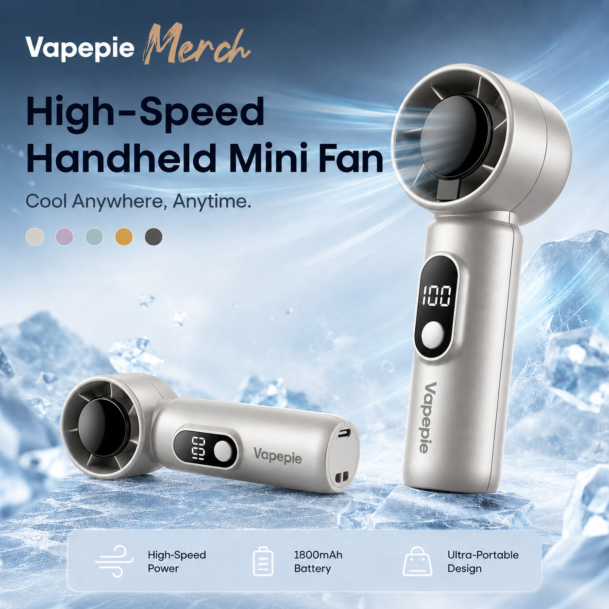 💨High-Speed Handheld Mini Fan