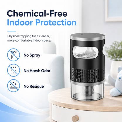 🏆Ultra-Quiet UV Mosquito Trap