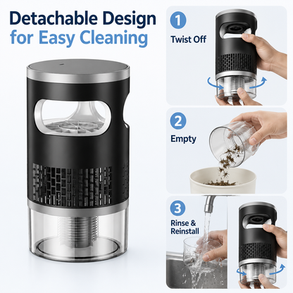 🏆Ultra-Quiet UV Mosquito Trap