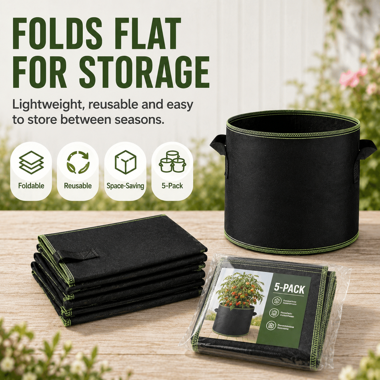 🌿Heavy Duty Aeration Fabric Pots