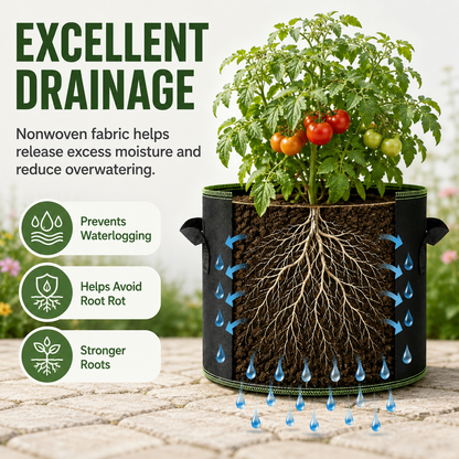 🌿Heavy Duty Aeration Fabric Pots