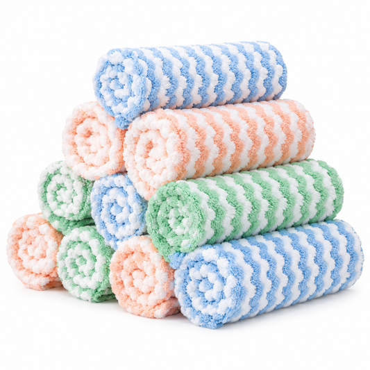 💦Powerful Cleaning Towel ✅Wipes Away Grease, Dirt & Spills in Seconds