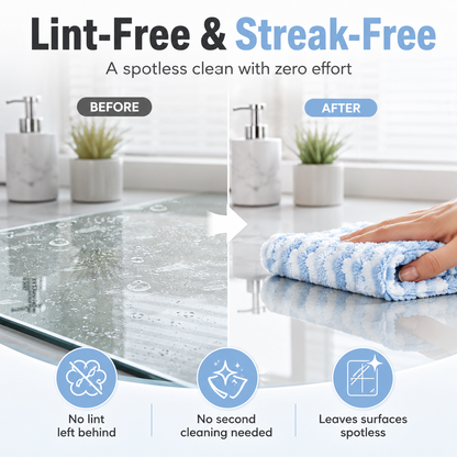 💦Powerful Cleaning Towel ✅Wipes Away Grease, Dirt & Spills in Seconds
