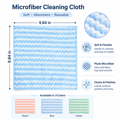 💦Powerful Cleaning Towel ✅Wipes Away Grease, Dirt & Spills in Seconds
