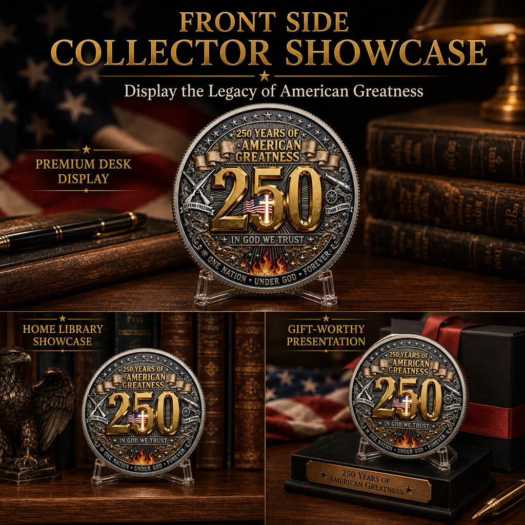🦅250 YEARS OF AMERICAN GREATNESS COIN
