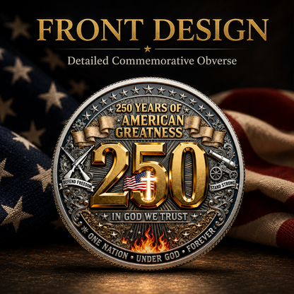 🦅250 YEARS OF AMERICAN GREATNESS COIN