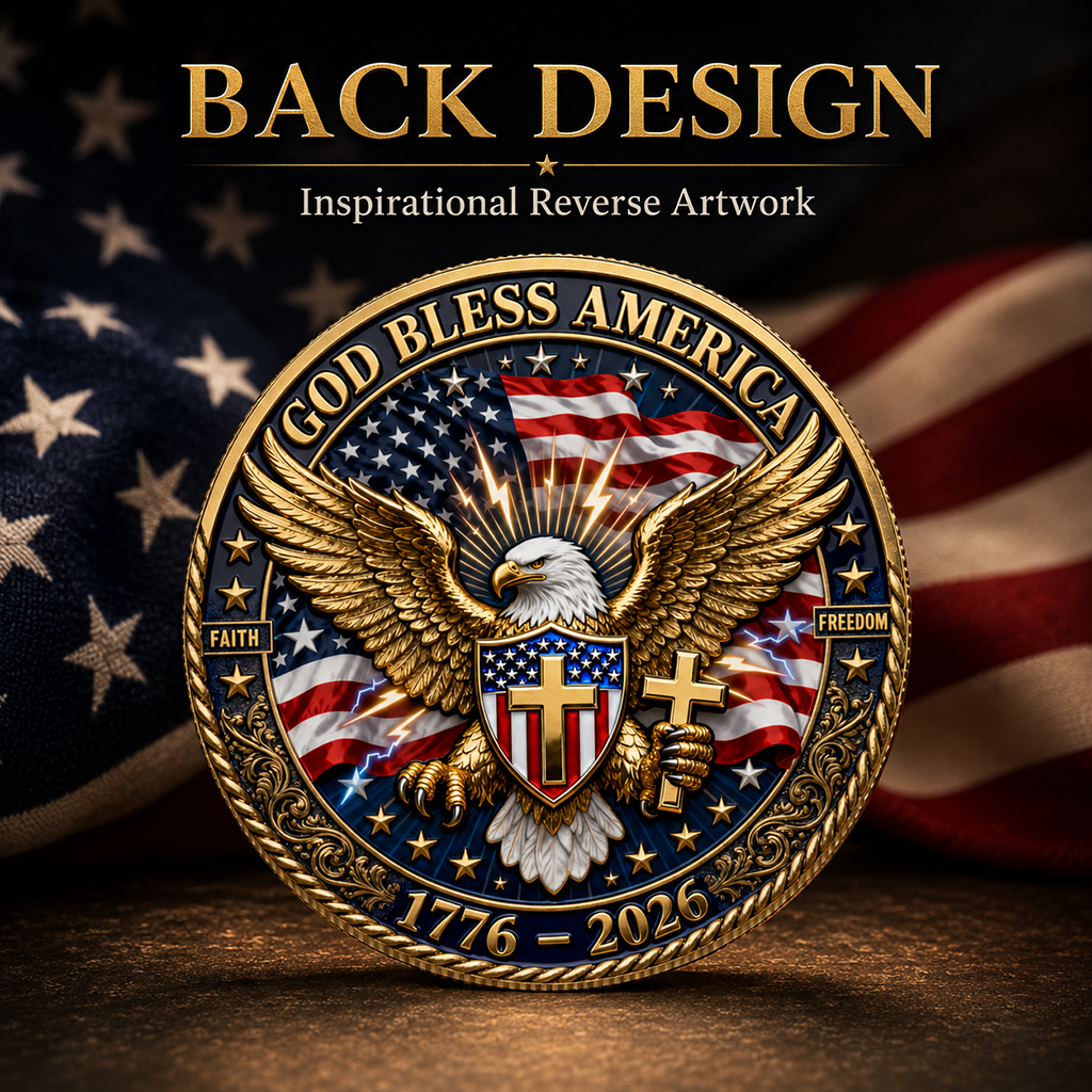 🦅250 YEARS OF AMERICAN GREATNESS COIN