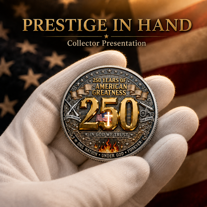 🦅250 YEARS OF AMERICAN GREATNESS COIN