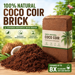 🥥🌿100% Natural Organic Coco Coir Brick