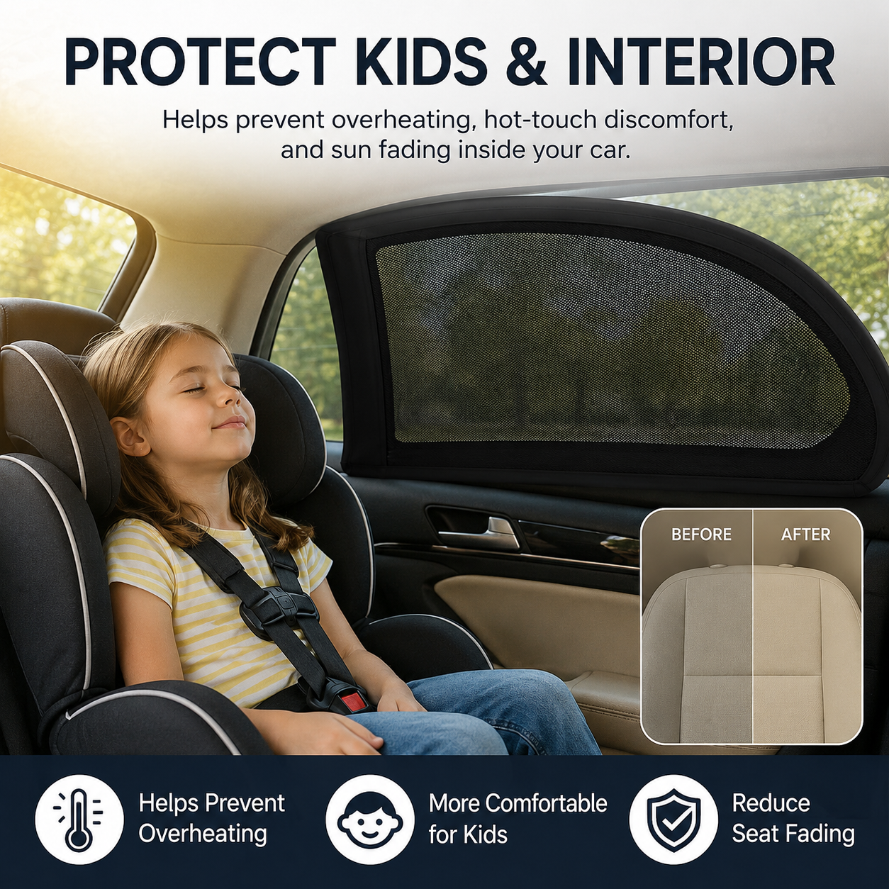🥳2026 HOT SALE🥳💞100K+ SOLD! UNIVERSAL CAR WINDOW SUNSHADE