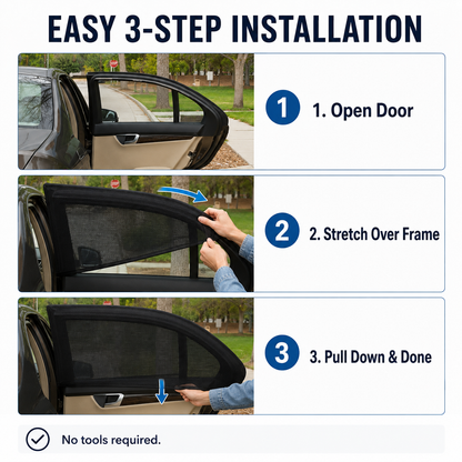 🥳2026 HOT SALE🥳💞100K+ SOLD! UNIVERSAL CAR WINDOW SUNSHADE