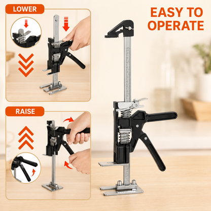 🥇LABOR SAVING ARM - Black 0.15-Ton Metal Floor jack