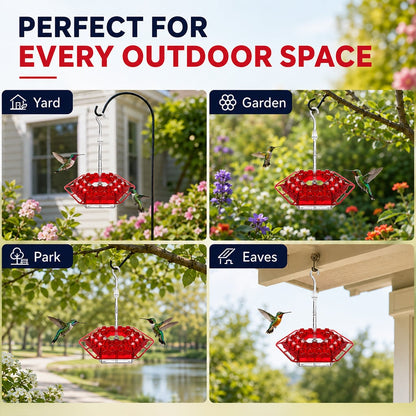 🥇Hummingbird Feeders for Outdoors Hanging