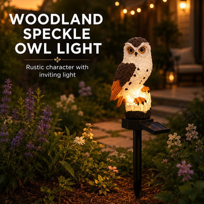 🔥Big Sale - 50% OFF🔥Waterproof Solar Owl Light