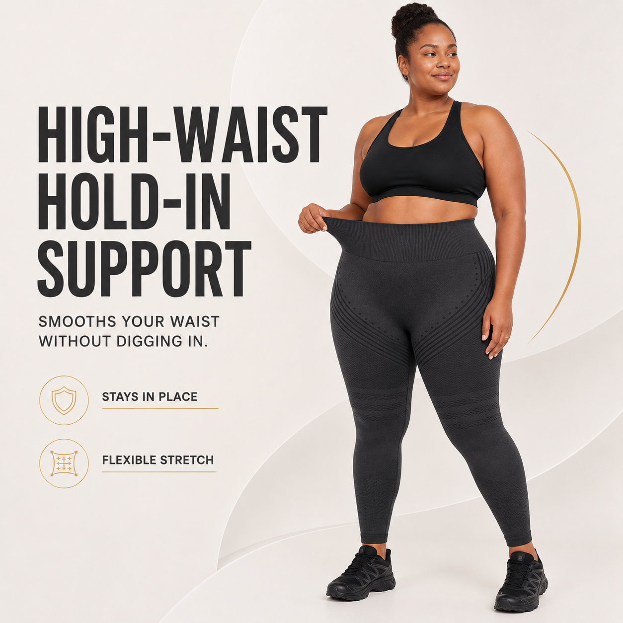 🥇High Waisted And Hip Lifting Yoga Elastic Quick Drying Tight Pants