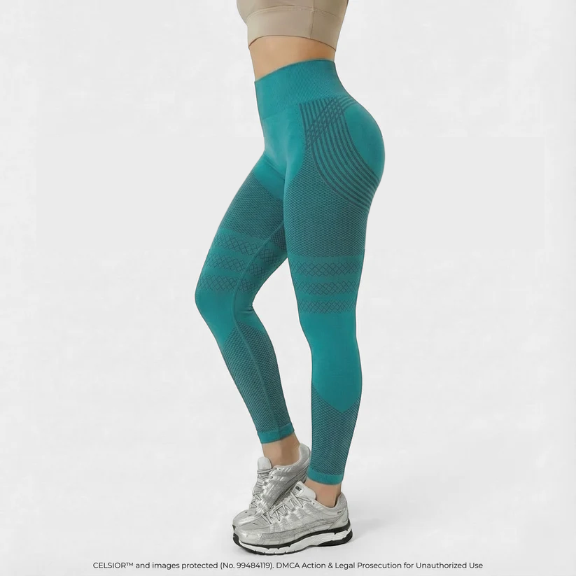 🥇High Waisted And Hip Lifting Yoga Elastic Quick Drying Tight Pants