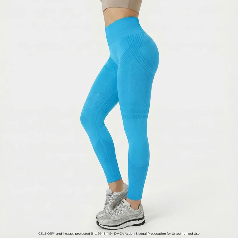 🥇High Waisted And Hip Lifting Yoga Elastic Quick Drying Tight Pants