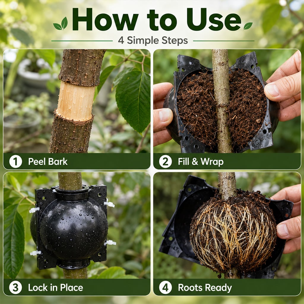 🌿Plant air-layering propagation box