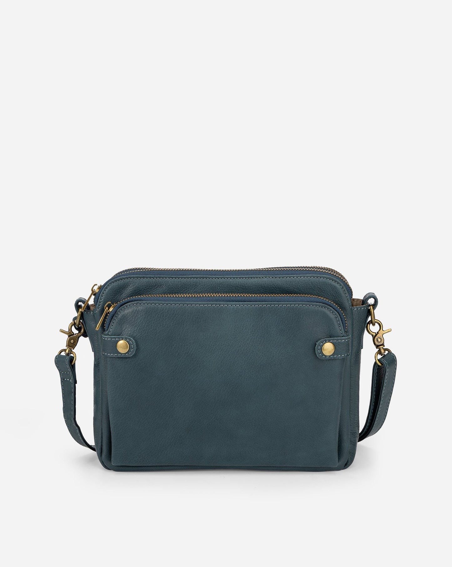 Women’s PU Leather Crossbody Bag with Built-In Wallet