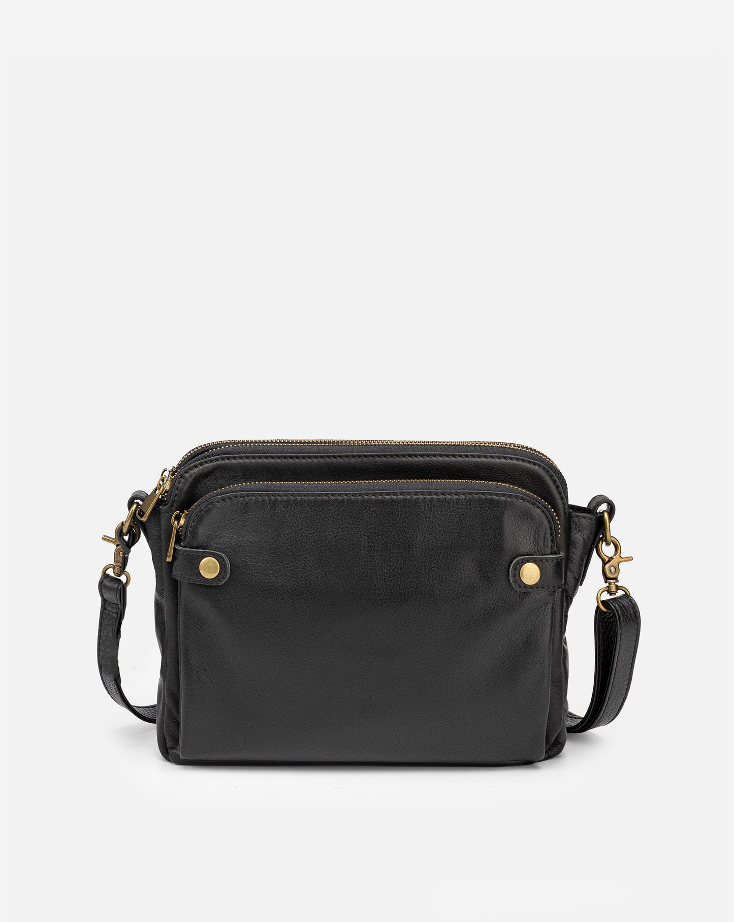 Women’s PU Leather Crossbody Bag with Built-In Wallet