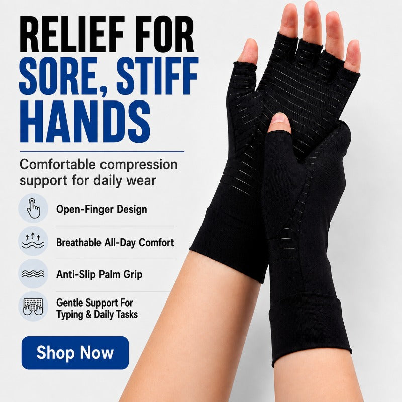 Breathable Copper Relief Gloves