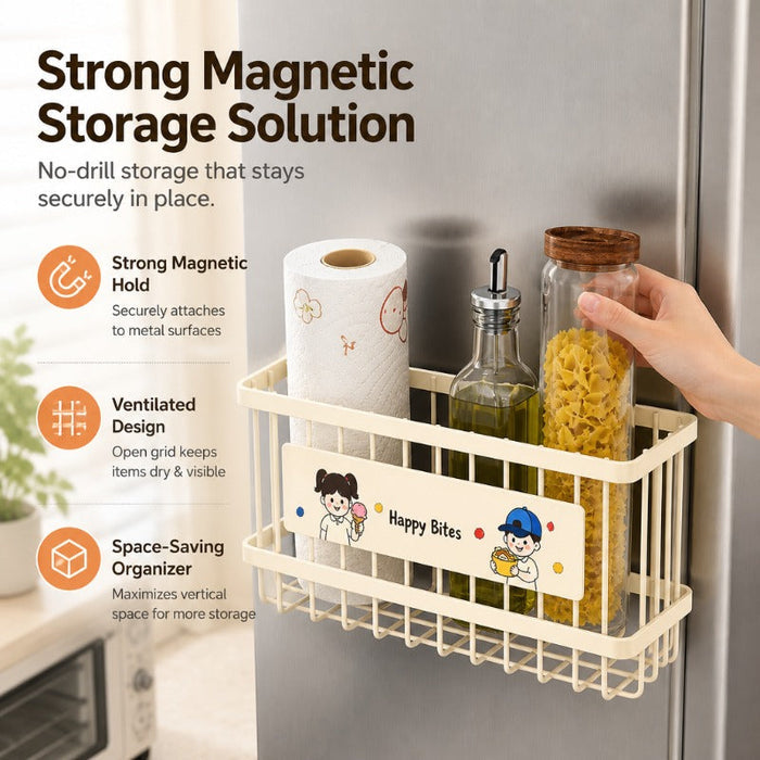 Magnetic Side Wall Storage Basket
