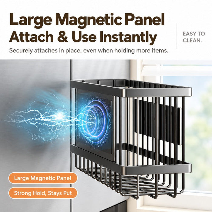 Magnetic Side Wall Storage Basket